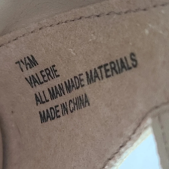 Rampage Valerie gladiator sandals sz.7,5  lace up block heel - Picture 7 of 10